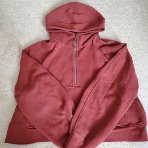 LULULEMON SCUBA HALF ZIP - Date Brown (XL/XXL)